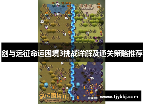 剑与远征命运困境3挑战详解及通关策略推荐 剑与远征命运困境3挑战详解及通关策略推荐